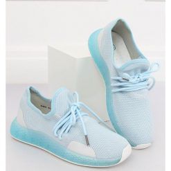 Buty sportowe niebieskie B-6851 BLUE. Niebieskie buty sportowe damskie obuwie damskie, z tkaniny. Za 49,35 zł.