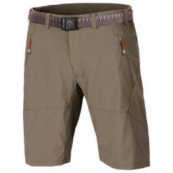 Ferrino Hervey Short Man Iron Brown 46/S. Brązowe spodenki sportowe męskie Ferrino, s, bez wzorów, z materiału, sportowe, outdoorowe. W wyprzedaży za 228,00 zł.