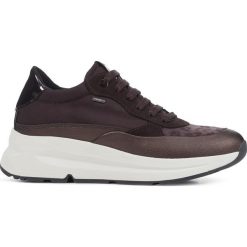 Geox Backsie Tenisówki Brązowy. Pomarańczowe koturny damskie Geox, bez wzorów, z materiału, bez zapięcia. Za 617,95 zł.