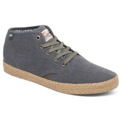 Quiksilver Trampki Męskie Shorebreak Esp Mid Grey / Szary / Szary aqys300055-Xsss (Rozmiar 44). Szare buty męskie do tenisa marki Quiksilver. W wyprzedaży za 174,00 zł.