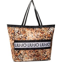Torebka LIU JO - Borsa 2 Manici VA0188 T0300 Macula Nero U9803. Pomarańczowe torebki klasyczne damskie Liu Jo, bez wzorów, z materiału, klasyczne, bez dodatków. Za 399,00 zł.