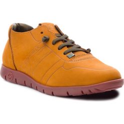 Półbuty SLOW WALK - Morvi 10627 Nobuck Tobacco. Brązowe półbuty skórzane męskie Slow Walk. W wyprzedaży za 259,00 zł.