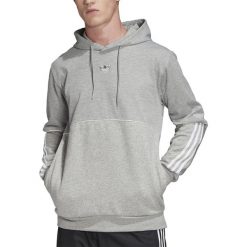 ADIDAS OUTLINE HOODIE > FM3914. Bluzy męskie Adidas, xxl, w paski, z bawełny, klasyczne, z kapturem, bez rękawów, bez kaptura. Za 269,99 zł.
