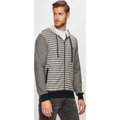 Emporio Armani - Bluza. Szare bluzy męskie Emporio Armani, s, bez wzorów, z elastanu, z kapturem, bez rękawów, z kapturem. W wyprzedaży za 319,90 zł.