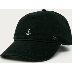 Roxy - Czapka. Czarne czapki damskie Roxy, z aplikacjami, z bawełny. Za 99,90 zł.