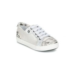 Buty Dziecko Ikks JOYCE. Szare trampki dziewczęce IKKS, bez wzorów, bez zapięcia. Za 219,50 zł.