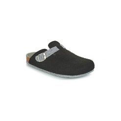 Chodaki Casual Attitude JIELTRO. Czarne klapki damskie Casual Attitude, bez wzorów, bez obcasa. Za 103,20 zł.