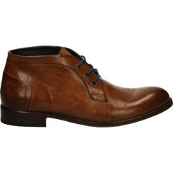Botki męskie - 7696 TOS COGN. Brązowe botki męskie Venezia, z gumy. Za 439,00 zł.