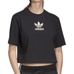 ADIDAS ORIGINALS LG TEE > FM2630. Koszulki damskie Adidas, bez wzorów, z bawełny, street, bez kołnierzyka. Za 129,99 zł.