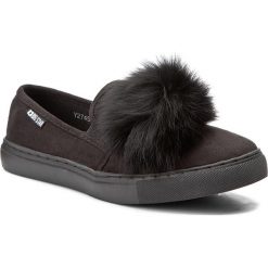 Tenisówki BIG STAR - Y274543 Black. Czarne półbuty damskie marki BIG STAR, bez wzorów, z gumy, retro, bez obcasa, na płaskiej podeszwie, bez zapięcia. Za 119,00 zł.