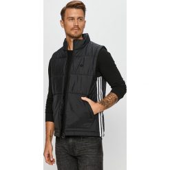 Adidas Originals - Bezrękawnik. Czarne płaszcze męskie adidas Originals, s, bez wzorów, z poliesteru, bez kaptura. Za 299,90 zł.