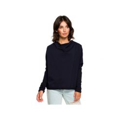 B094 Bluza z dekoltem z tyłu. Pomarańczowe bluzy damskie BE, xl, długie. Za 125,00 zł.