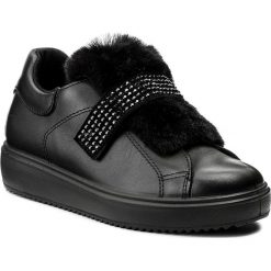 Sneakersy IGI&CO - 8799000 Nero. Czarne półbuty damskie marki IGI&CO, bez wzorów, ze skóry, bez obcasa, na płaskiej podeszwie, bez zapięcia. W wyprzedaży za 269,00 zł.