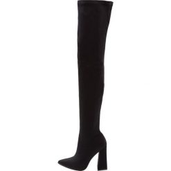 Public Desire SWOON Kozaki na obcasie black. Czarne bez kategorii marki Public Desire, z materiału, na obcasie. W wyprzedaży za 224,10 zł.