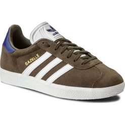 Buty adidas - Gazelle CQ2808 Branch/Ftwwht/Reapur. Zielone buty sportowe damskie Adidas, bez wzorów, z zamszu, eleganckie, Adidas Gazelle. W wyprzedaży za 299,00 zł.