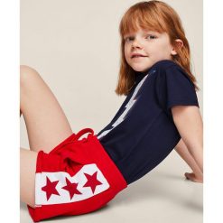 Mango Kids - Szorty dziecięce Light 110-164 cm. Szare spodenki dziewczęce marki Mango Kids, z bawełny, casualowe. Za 49,90 zł.