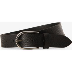 Vanzetti - Damski pasek skórzany, czarny. Czarne paski damskie Vanzetti, w paski, ze skóry, eleganckie. Za 129,95 zł.