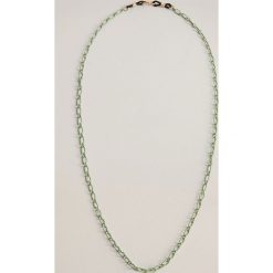 Mango - Łańcuszek do okularów Gerolt. Zielone łańcuszki damskie Mango, metalowe. Za 59,90 zł.