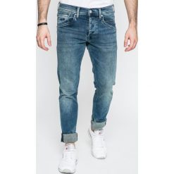 Pepe Jeans - Jeansy Track. Niebieskie jeansy męskie regular Pepe Jeans. W wyprzedaży za 269,90 zł.