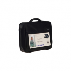 Samsonite Classic ICT Office Case+ 15,6". Czarne torby na laptopa marki Samsonite, w paski, z poliesteru. Za 199,00 zł.