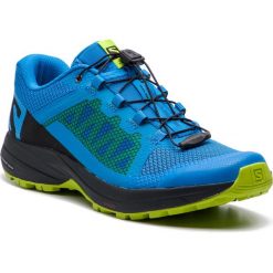 Buty SALOMON - Xa Elevate 406705 27 V0 Indigo Bunting/Black/Lime Green. Niebieskie buty sportowe męskie marki Salomon, z materiału, do biegania. Za 549,00 zł.