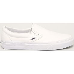 Vans - Tenisówki. Białe trampki i tenisówki damskie Vans, bez wzorów, z gumy, bez zapięcia. W wyprzedaży za 219,90 zł.