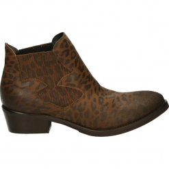 Botki - TEX836 MAC CU. Brązowe botki damskie na zamek Venezia, ze skóry. Za 559,00 zł.