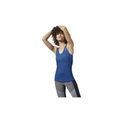 Topy na ramiączkach / T-shirty bez rękawów Reebok Sport Koszulka Workout Ready ACTIVChil. Niebieskie bluzki sportowe damskie marki Reebok Sport, s. Za 99,95 zł.