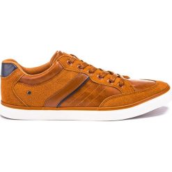 Trampki męskie: BUTY MĘSKIE TRAMPKI T155 – RUDE