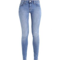 Levi's® SUPER Jeans Skinny Fit raindrop blue. Niebieskie jeansy damskie marki Levi's®, z bawełny. W wyprzedaży za 276,75 zł.