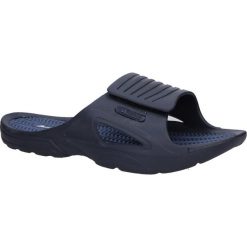 Granatowe klapki American NH-S8396. Szare klapki męskie marki American, bez wzorów. Za 29,99 zł.