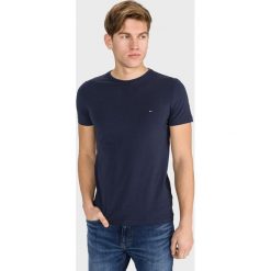Tommy Hilfiger Core Koszulka Niebieski. Niebieskie podkoszulki męskie TOMMY HILFIGER, s, bez wzorów, z elastanu, bez kołnierzyka, krótkie. Za 187,95 zł.