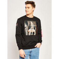 Bluza Alpha Industries VIKING Superstar 126320. Czarne bluzy męskie Alpha Industries, m, bez wzorów, bez kołnierzyka, bez rękawów, bez kaptura. W wyprzedaży za 209,00 zł.