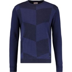Swetry klasyczne męskie: Armani Collezioni Sweter blau