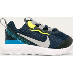 Nike Kids - Buty dziecięce Nike Element 55. Niebieskie trampki chłopięce Nike Kids, bez wzorów, z gumy, sportowe, z okrągłym noskiem, bez zapięcia. Za 199,90 zł.