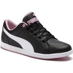 Sneakersy PUMA - Ikaz Lo V2 363711 09 Puma Black/Puma White. Czarne półbuty damskie Puma, ze skóry ekologicznej. W wyprzedaży za 169,99 zł.