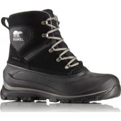 Sorel Buxton Lace Black Quarry 44. Czarne buty zimowe sportowe męskie Sorel, bez zapięcia. W wyprzedaży za 399,00 zł.