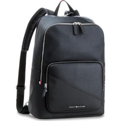Plecak TOMMY HILFIGER - Th Diagonal Backpack AM0AM02842 002. Czarne plecaki męskie TOMMY HILFIGER. Za 649,00 zł.