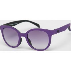 Adidas Originals - Okulary AOR002. Fioletowe okulary przeciwsłoneczne damskie adidas Originals, okrągłe. Za 379,90 zł.