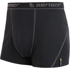 Sensor Męskie Bokserki Double Face Black S. Czarne bokserki męskie marki Sensor. Za 75,00 zł.