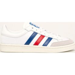 Adidas Originals - Buty Amerciana. Białe sneakersy męskie adidas Originals, ze skóry, na sznurówki. W wyprzedaży za 279,90 zł.