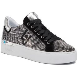 Sneakersy LIU JO - Silvia 11 BA0033 T2030 Black 22222. Czarne półbuty damskie Liu Jo, ze skóry. W wyprzedaży za 489,00 zł.