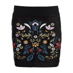 Desigual Spódnica Damska Ariadna 42 Czarny. Czarne spódniczki damskie Desigual, bez wzorów. W wyprzedaży za 272,00 zł.
