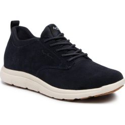 Sneakersy PEPE JEANS - Hike Smart PMS30565 Navy 595. Niebieskie sneakersy męskie Pepe Jeans, na co dzień, bez wzorów, z jeansu, klasyczne, bez zapięcia. W wyprzedaży za 259,00 zł.