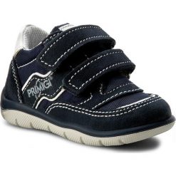 Sneakersy PRIMIGI - 7526600 Navy. Niebieskie półbuty męskie marki Primigi, bez wzorów, ze skóry, klasyczne, na rzepy. W wyprzedaży za 179,00 zł.