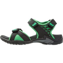 KangaROOS INCLAS Sandały trekkingowe black/simply green. Czarne sandały chłopięce KangaROOS, z materiału. Za 129,00 zł.