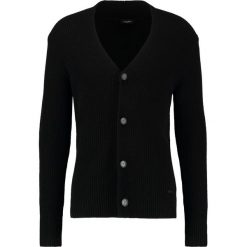 Swetry rozpinane męskie: Calvin Klein SAWAL LUXURY Kardigan perfect black