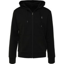 Polo Ralph Lauren DOUBLE TECH HOODM Bluza rozpinana black. Czarne bluzy męskie rozpinane marki Polo Ralph Lauren, m, z bawełny. W wyprzedaży za 500,65 zł.