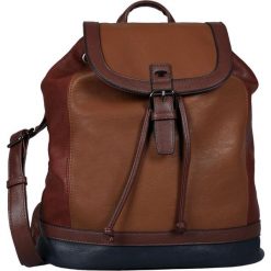 Tom Tailor plecak damski Juna Flasch Backpack brązowy. Pomarańczowe plecaki damskie Tom Tailor, bez wzorów. Za 269,00 zł.
