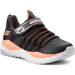 Sneakersy SKECHERS - Vector Shift 97766L/BCOR Blk/Char/Orng. Pomarańczowe trampki chłopięce Skechers, bez wzorów, ze skóry ekologicznej, na sznurówki. W wyprzedaży za 139,00 zł.